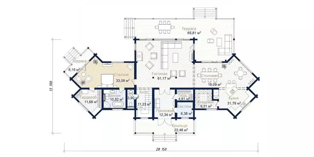 Дом в Ленинградская область, Всеволожский район, Куйвозовское с/пос, ... - Фото 2