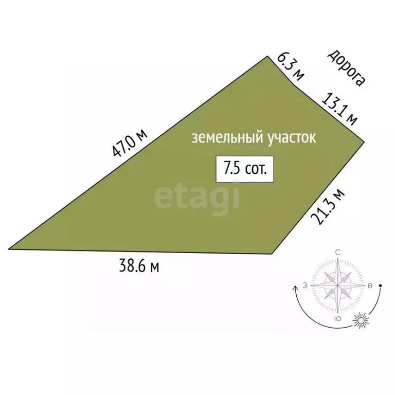 Участок в Тюменская область, Тюменский муниципальный округ, пос. ... - Фото 2