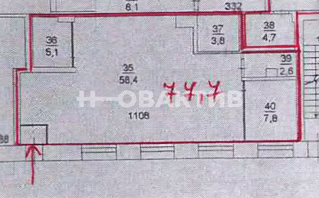 Офис в Новосибирская область, Новосибирск 2-я Станционная ул., 21 (78 ... - Фото 2