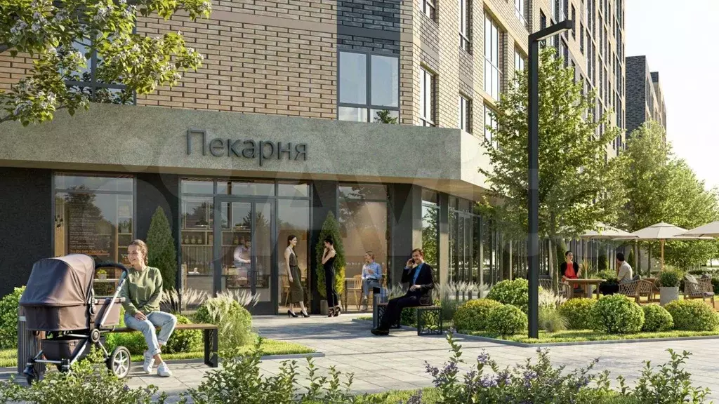 1-к. квартира, 48,5 м, 5/5 эт. - Фото 0