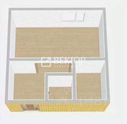 1-к кв. Костромская область, Судиславль пгт ул. Невского, 13 (31.3 м) - Фото 2