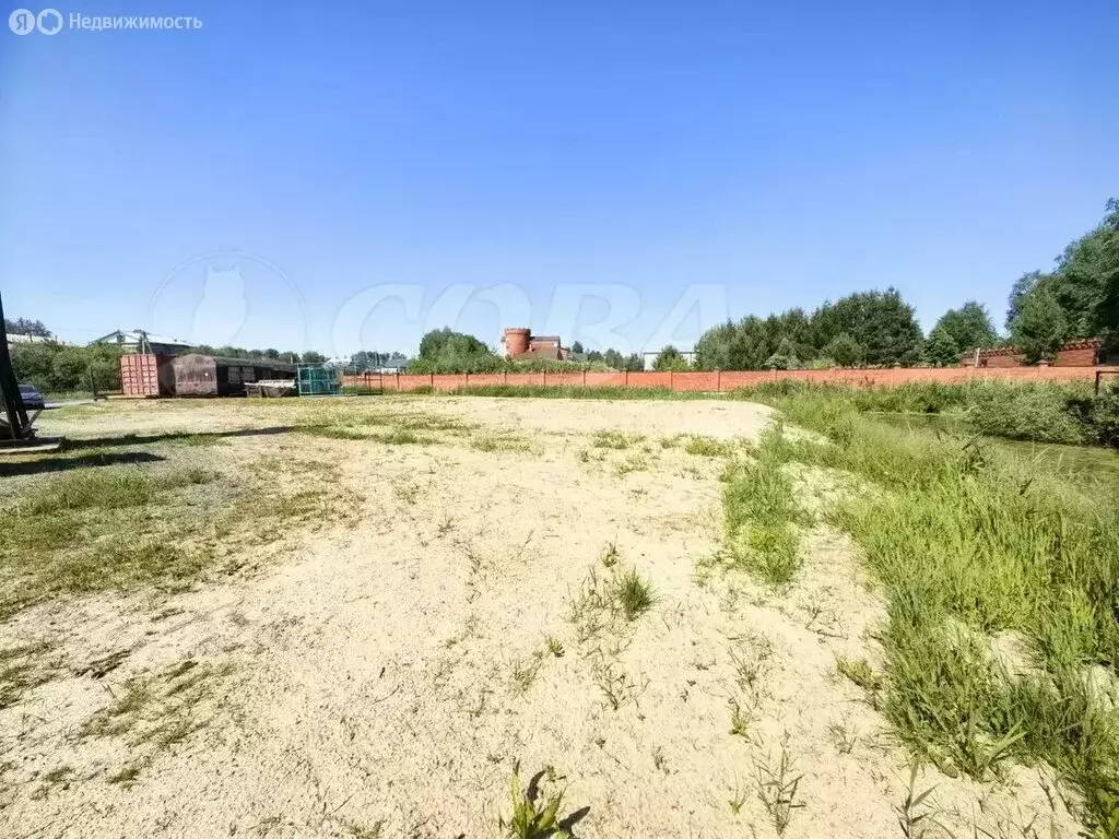 Участок в Тюменский район, посёлок городского типа Боровский (10 м) - Фото 1