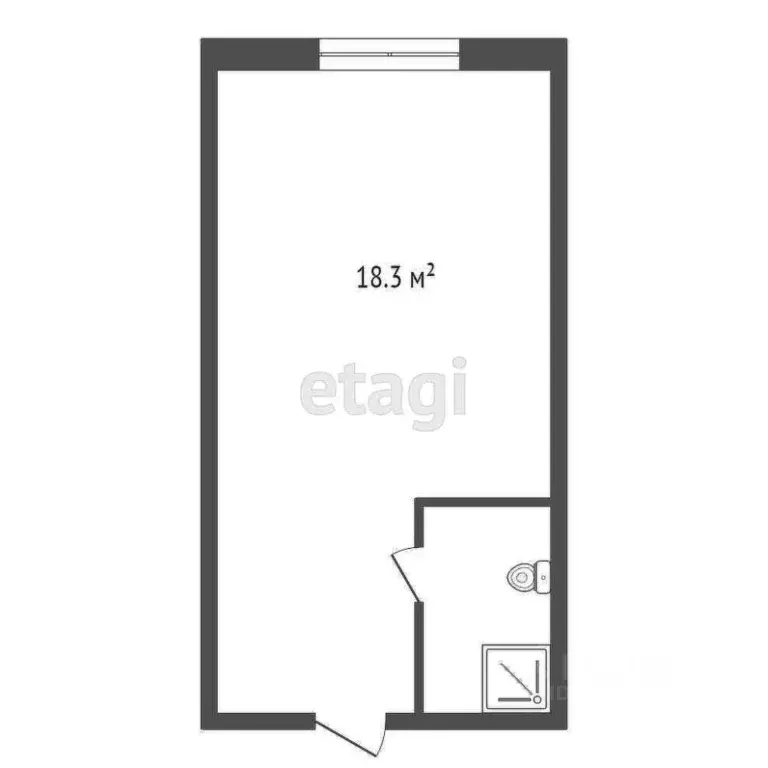 Комната Красноярский край, Красноярск Свердловская ул., 49в (18.3 м) - Фото 2