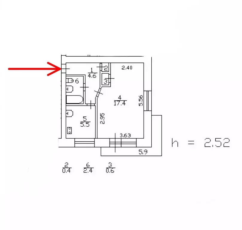 1-к кв. Санкт-Петербург Школьная ул., 14 (30.9 м) - Фото 2