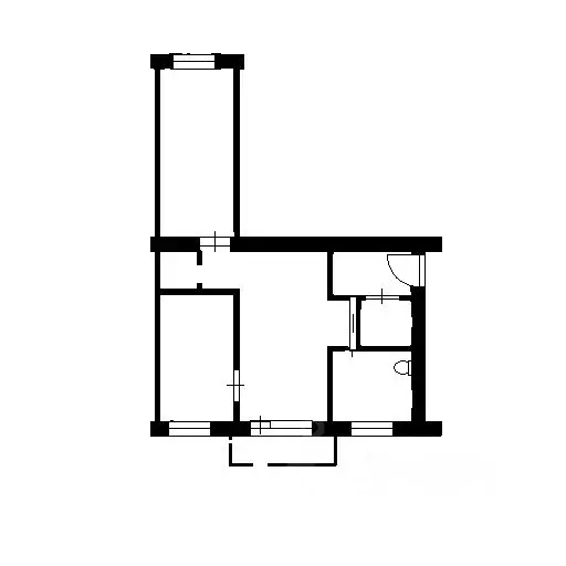3-к кв. Новосибирская область, Новосибирск Путевая ул., 10 (57.0 м) - Фото 2