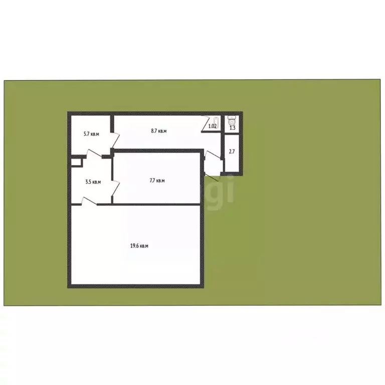 Дом в Смоленская область, Ярцево Степная ул., 3 (52 м) - Фото 1