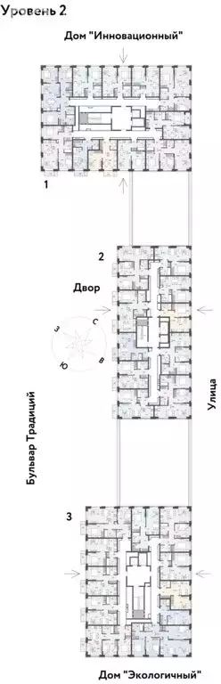 4-комнатная квартира: Тюмень, улица Андрея Кореневского, 3к2 (76.83 м) - Фото 1