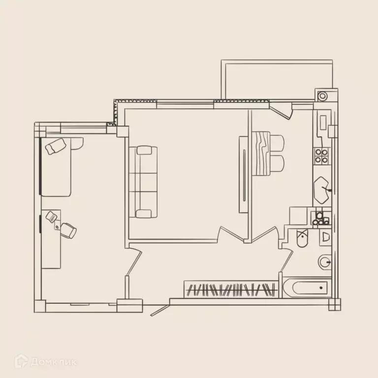 Продаётся 2-к квартира, 61.4 м - Фото 0