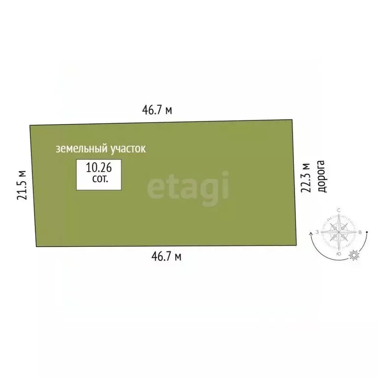 Участок в Севастополь проезд Богданова, 32А (10.26 сот.) - Фото 2