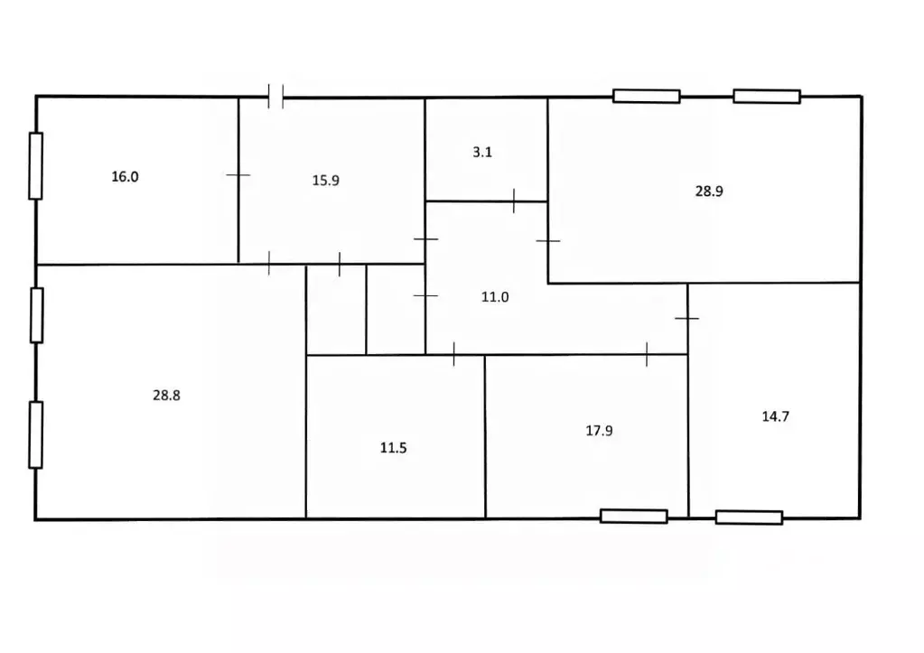 4-к кв. Татарстан, Казань ул. Некрасова, 15А (147.6 м) - Фото 0