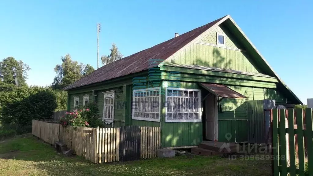 Дом в Калужская область, Медынский район, Михеево с/пос, д. Михеево 1 ... - Фото 0