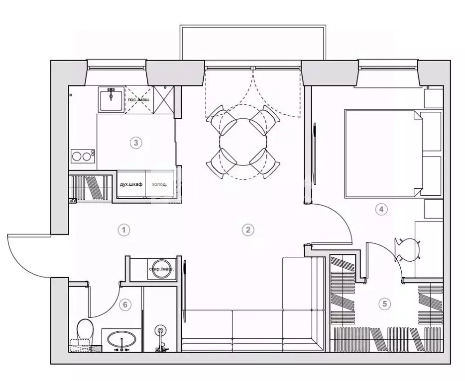 2-к кв. Москва ул. Винокурова, 11К2 (44.0 м) - Фото 1