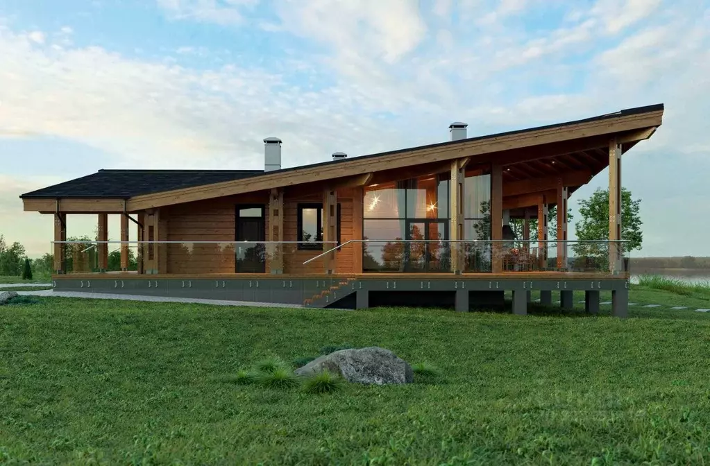 Дом в Ленинградская область, Всеволожский район, Куйвозовское с/пос, ... - Фото 2