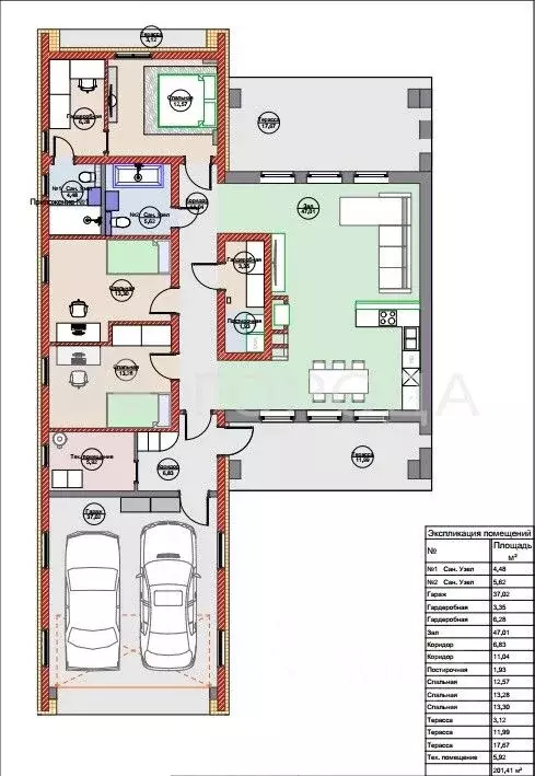 Дом в Кемеровская область, Новокузнецк Малиновая горка СНТ, 481 (204 ... - Фото 2