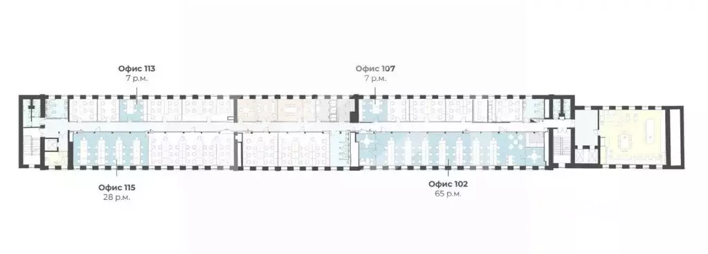 Помещение свободного назначения в Москва ул. Тимура Фрунзе, 11С13 (140 ... - Фото 2