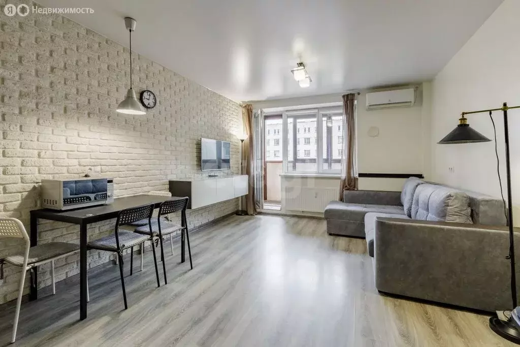 Квартира-студия: Санкт-Петербург, улица Шкапина, 9-11 (29.4 м) - Фото 1