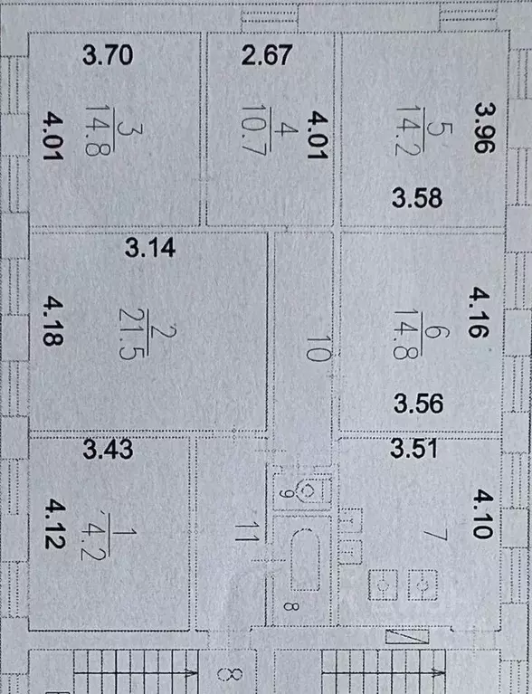 6-к кв. Москва Ольховская ул., 16 (123.0 м) - Фото 1