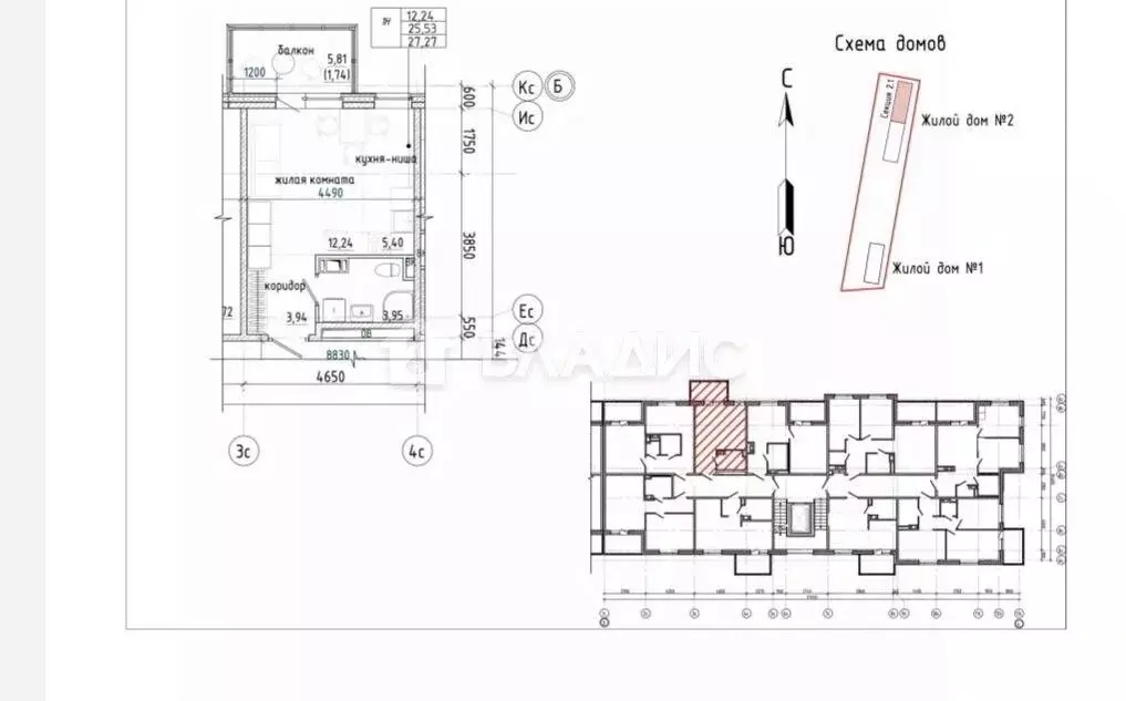 Студия Ленинградская область, Всеволожский район, Заневское городское ... - Фото 2