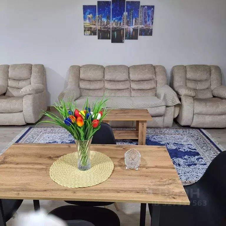 1-к кв. Чеченская республика, Грозный Петропавловское ш., 10Б (56.0 м) - Фото 1