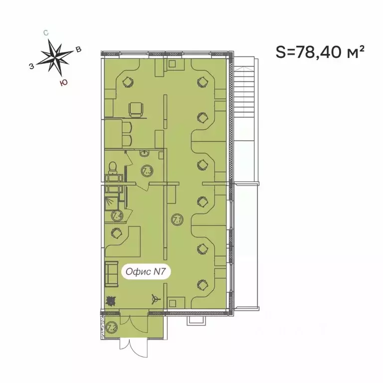 Помещение свободного назначения в Карелия, Петрозаводск Первомайский ... - Фото 1