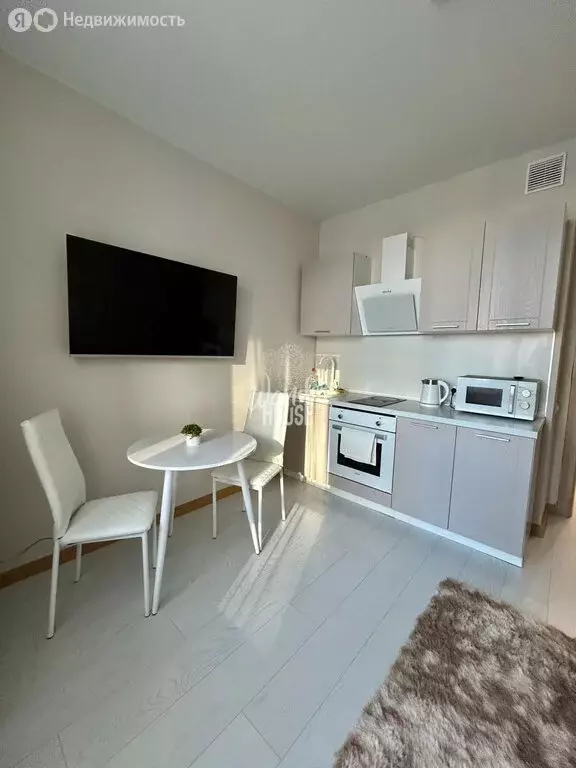 Квартира-студия: деревня Дударева, улица Сергея Джанбровского, 5 (18.8 ... - Фото 1