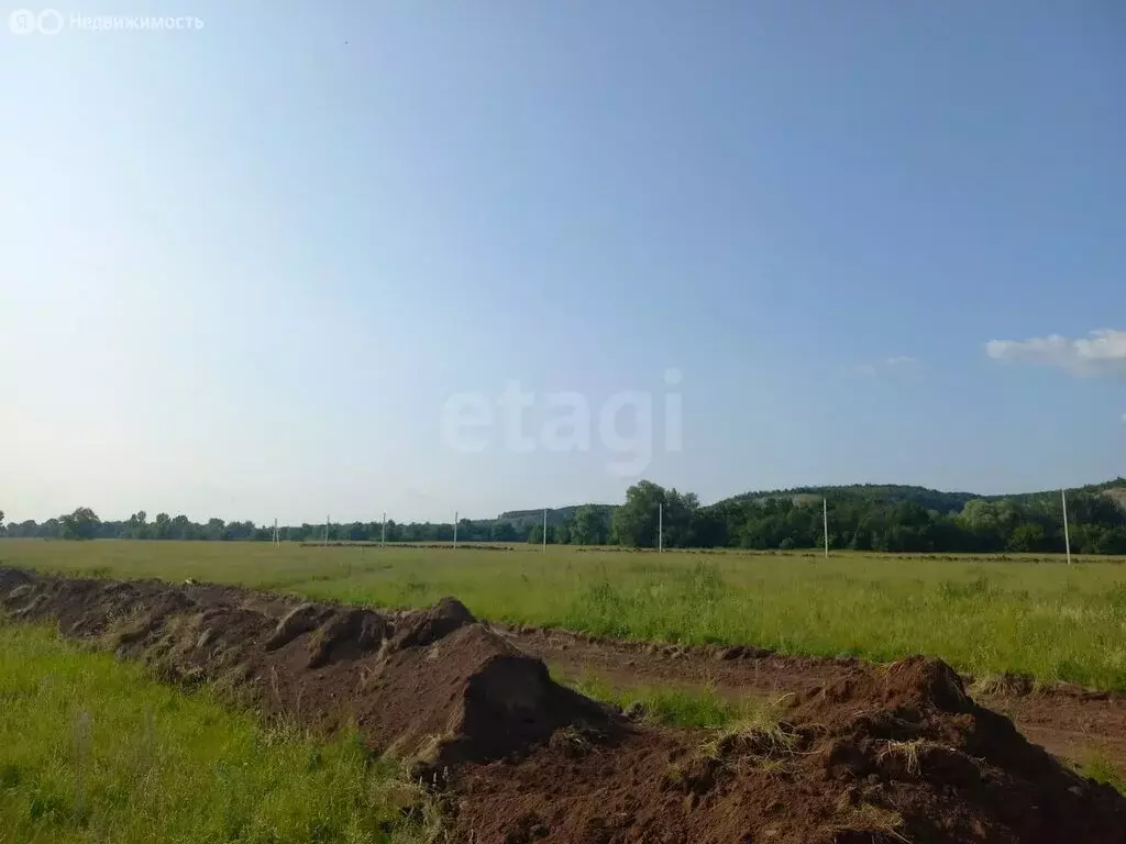 Участок в село Ишеево, Юрматинская улица (7.9 м) - Фото 1