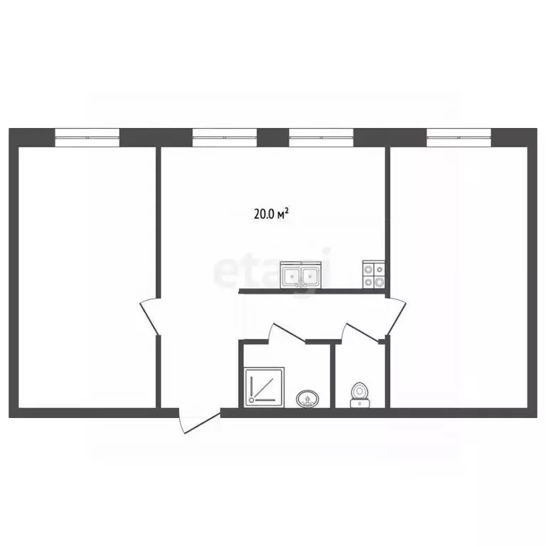 3-к кв. Самарская область, Самара просп. Кирова, 322Ак1 (91.3 м) - Фото 2
