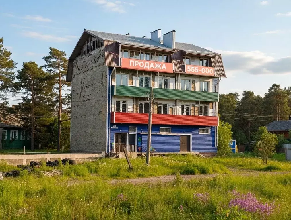 Дом в Карелия, Петрозаводск ул. Федора Тимоскайнена, 6 (569 м) - Фото 2