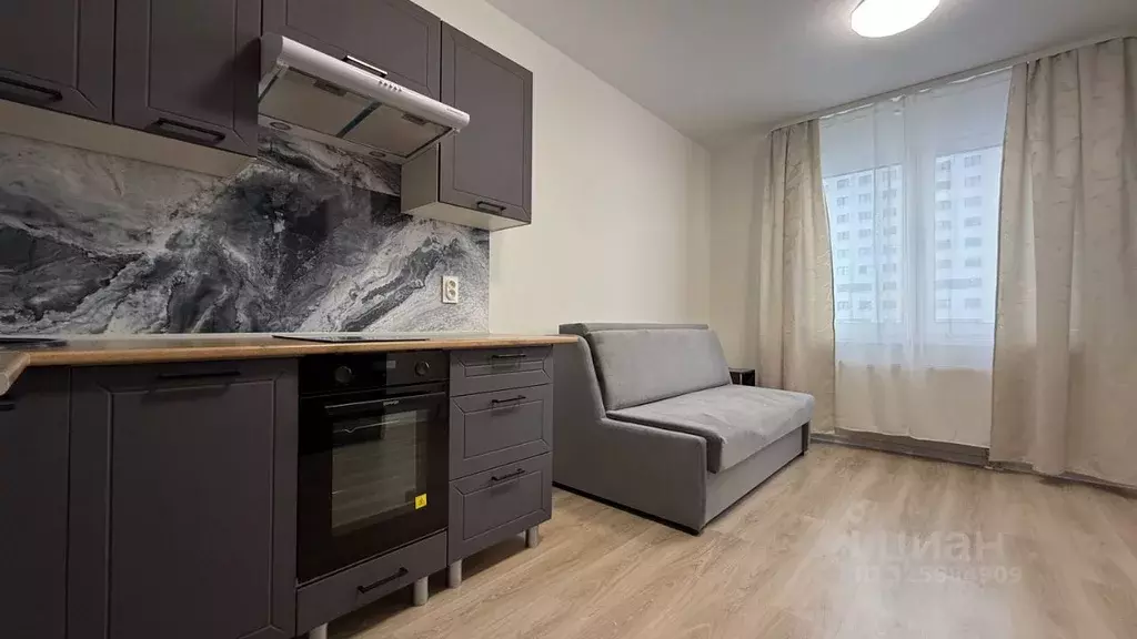 Студия Санкт-Петербург ул. Пахомовская, 10к3 (21.0 м) - Фото 1