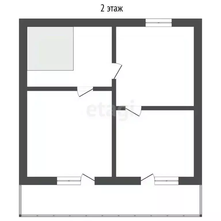 Дом в Томская область, Шегарский район, пос. Победа Октябрьская ул. ... - Фото 1