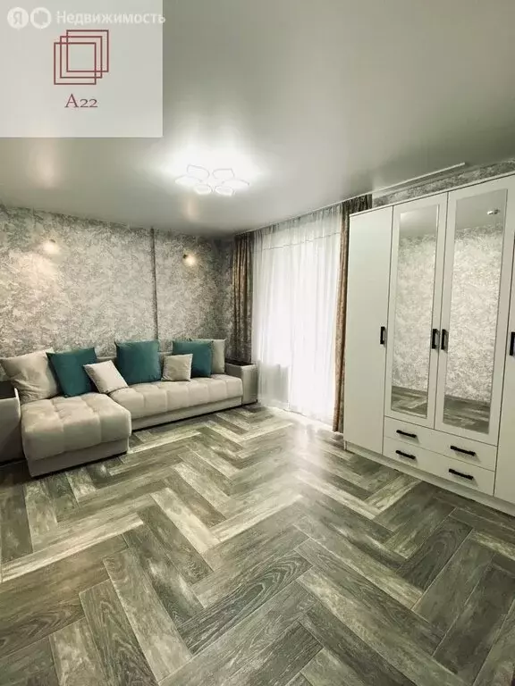 1-комнатная квартира: Барнаул, Северо-Западная улица, 48А (40 м) - Фото 1