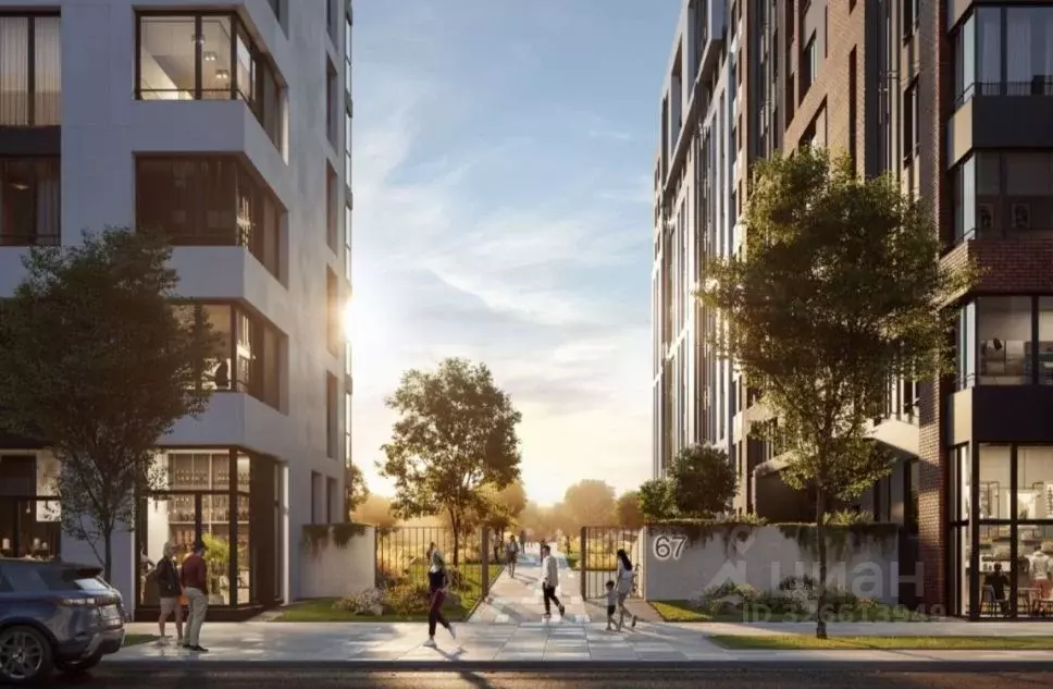 3-к кв. Москва Нагатино Ай-Ленд жилой комплекс, к1 (82.2 м) - Фото 1