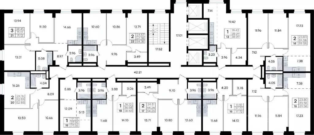 1-к кв. Приморский край, Владивосток ул. Тухачевского, 80 (37.72 м) - Фото 2