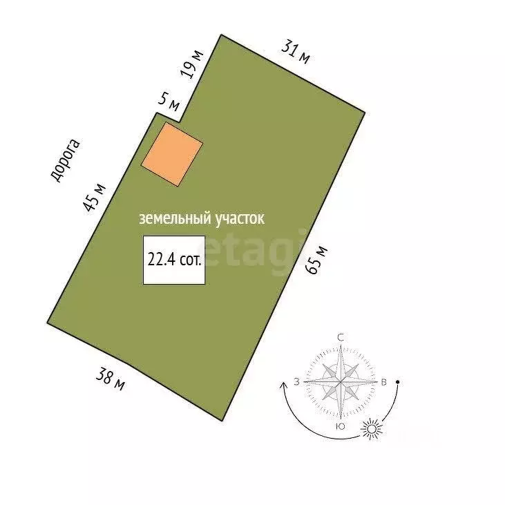 Дом в Башкортостан, Федоровский район, с. Бала-Четырман  (77 м) - Фото 2