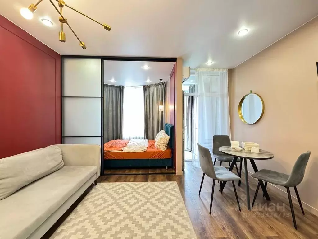 1-к кв. Краснодарский край, Сочи Водораздельная ул., 47/1 (35.0 м) - Фото 2