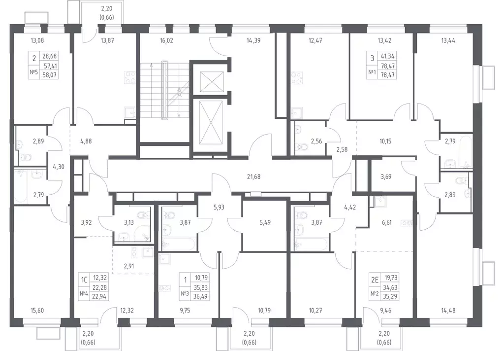 1-к кв. Московская область, Ленинский городской округ, Мисайлово пгт, ... - Фото 2