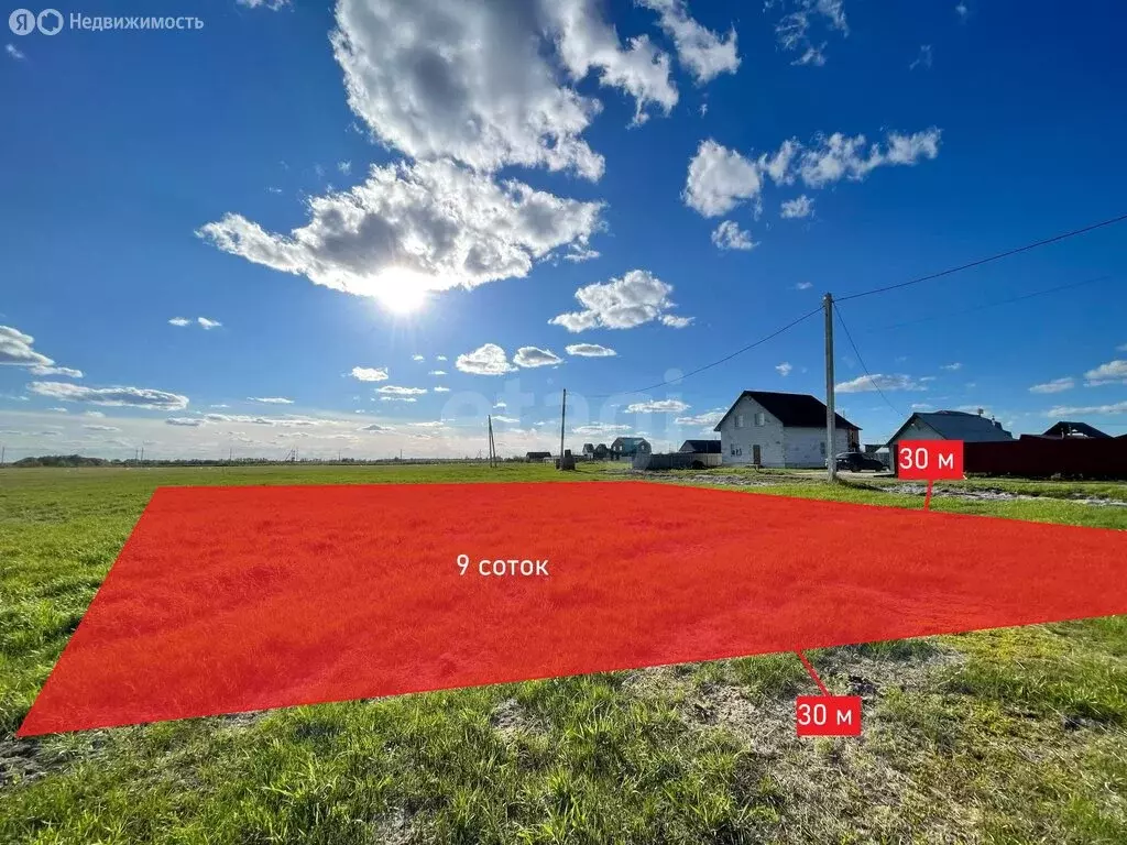 Участок в муниципальный округ Омский район, село Ребровка (10 м) - Фото 2