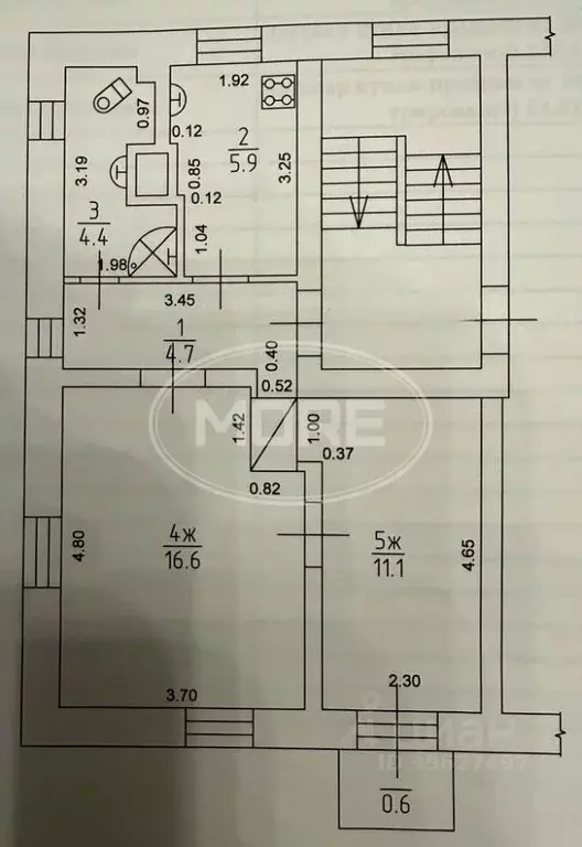 2-к кв. Калининградская область, Балтийск ул. Ю. Иванова, 4 (42.7 м) - Фото 2