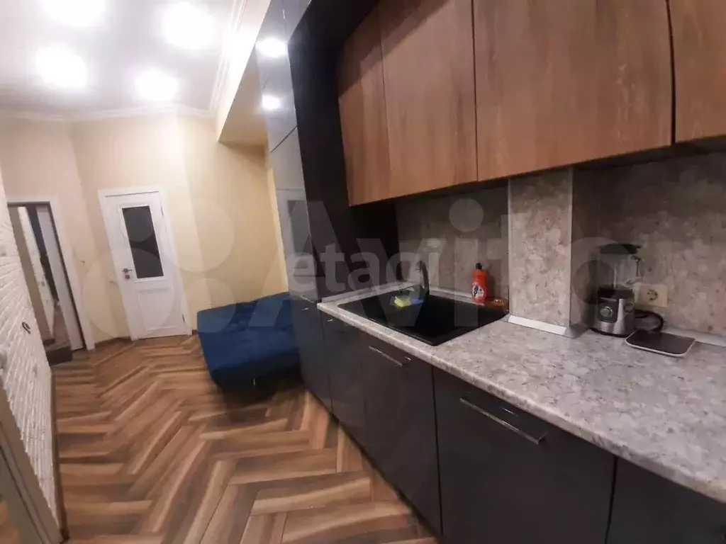 Квартира-студия, 32,9 м, 1/7 эт. - Фото 1