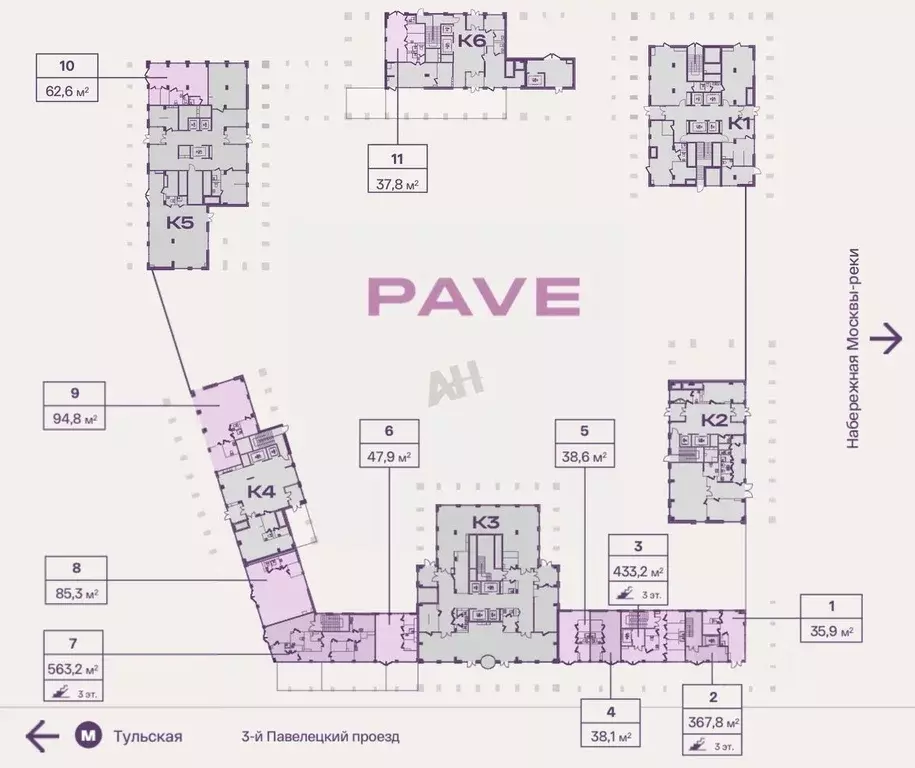 Помещение свободного назначения в Москва 2-й Павелецкий проезд, 7С8 ... - Фото 2