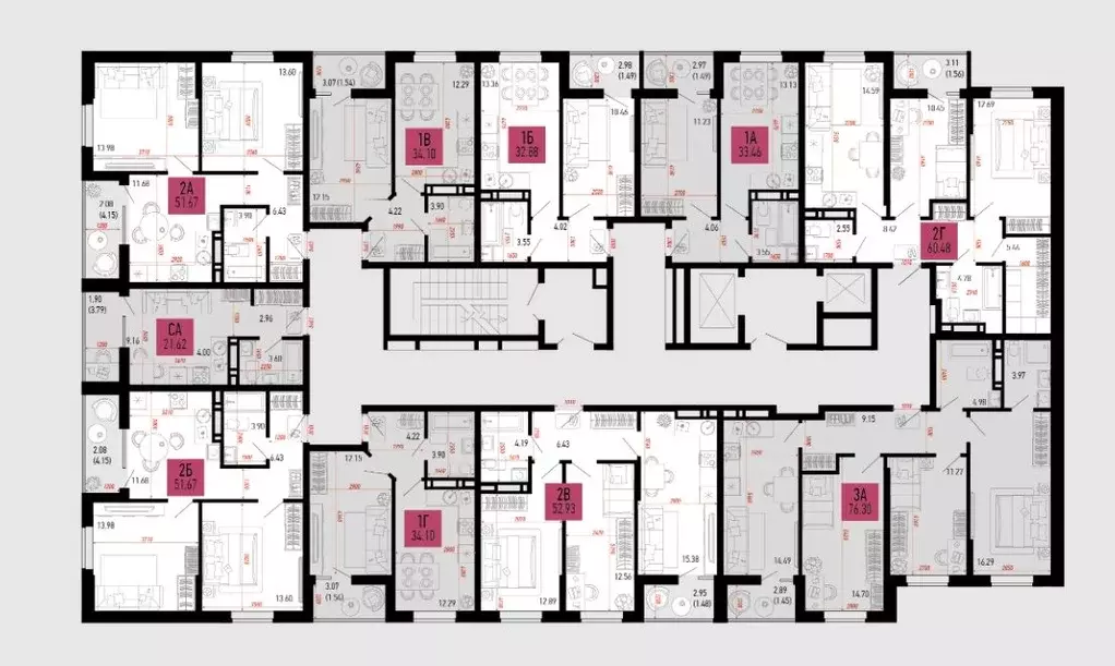 1-к кв. Ростовская область, Аксай  (34.1 м) - Фото 2