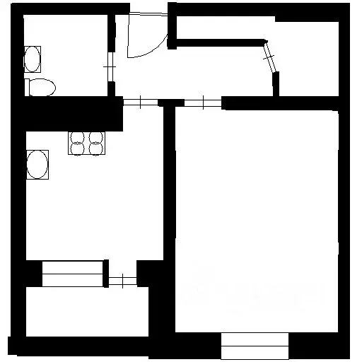 1-к кв. Московская область, Солнечногорск Красная ул., 127 (43.0 м) - Фото 2