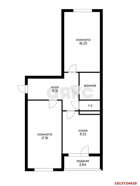 2-комнатная квартира: Краснодар, Конгрессная улица, 19/1 (63 м) - Фото 0