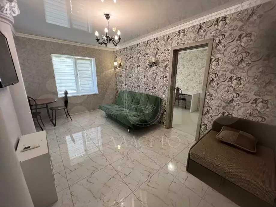 2-к. квартира, 44 м, 1/2 эт. - Фото 1