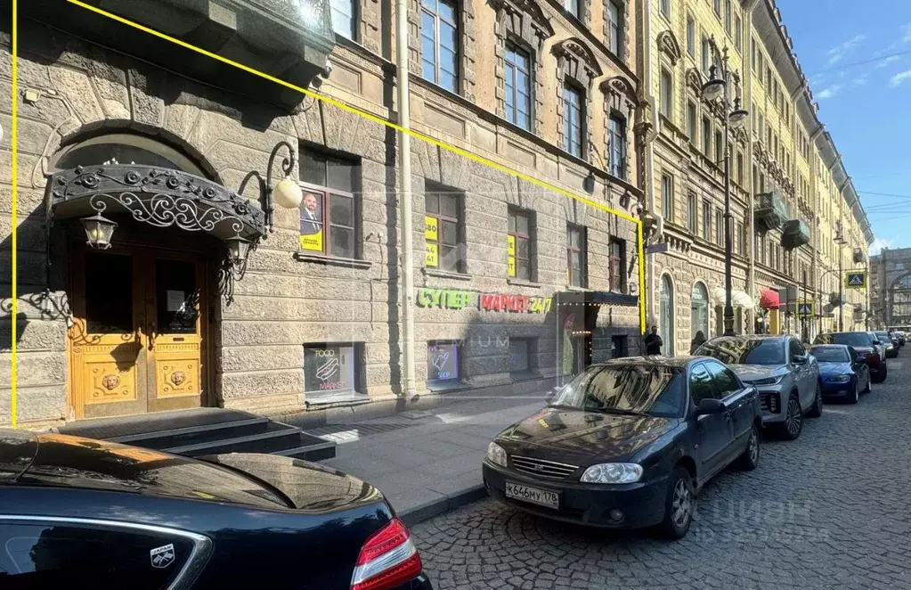 Помещение свободного назначения в Санкт-Петербург Большая Конюшенная ... - Фото 1