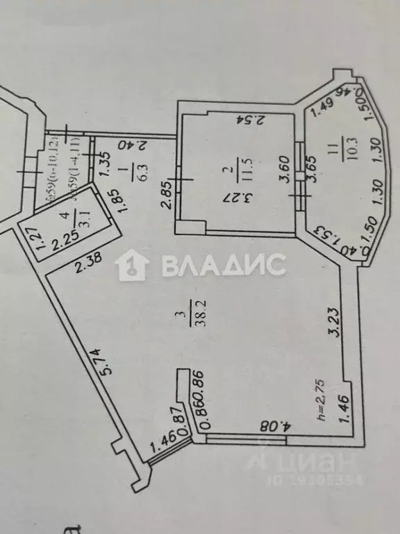 2-к кв. Краснодарский край, Новороссийск ул. Черняховского, 21 (70.0 ... - Фото 1