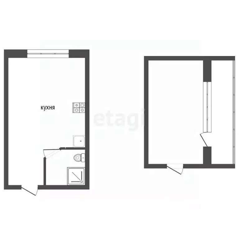 Комната Вологодская область, Вологда Воркутинская ул., 5 (23.1 м) - Фото 2