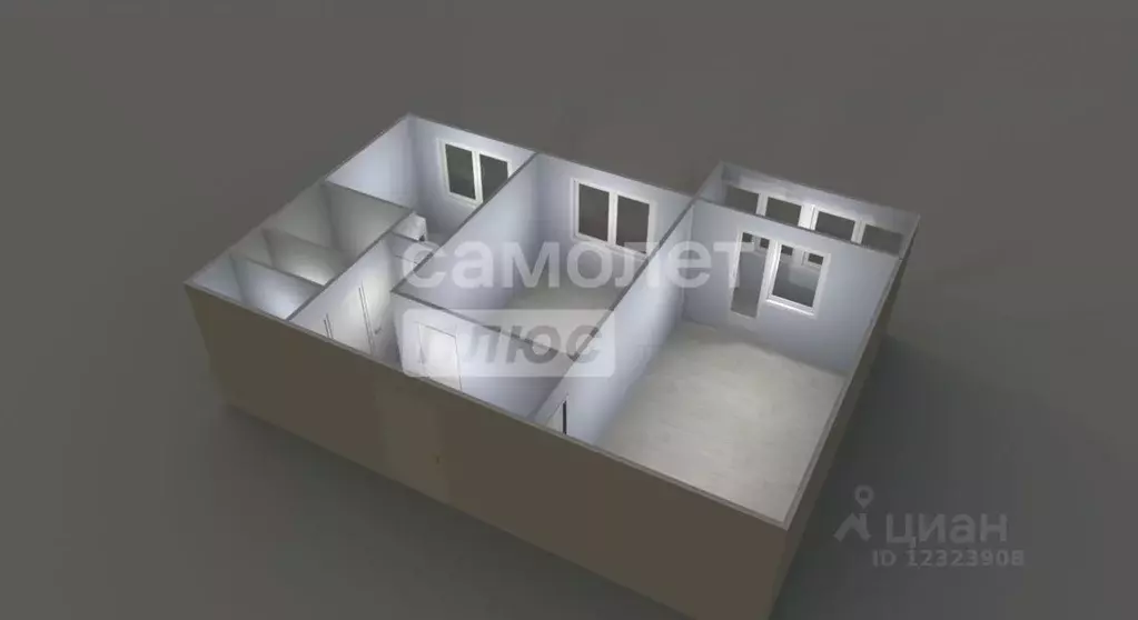 2-к кв. Московская область, Подольск Мраморная ул., 4 (46.7 м) - Фото 2