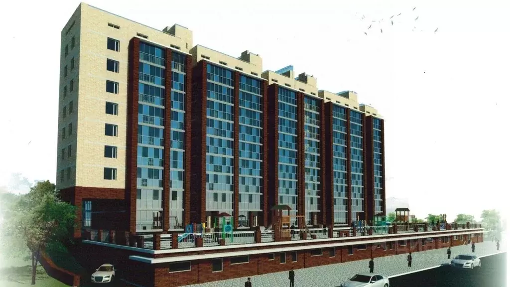3-к кв. Томская область, Томск ул. Некрасова, 25 (78.32 м) - Фото 1