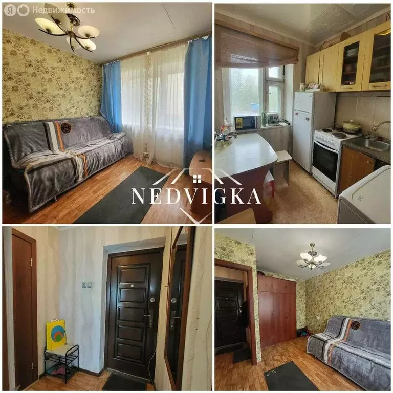 1-комнатная квартира: Мирный, улица Солдатова, 12/1 (22 м) - Фото 1